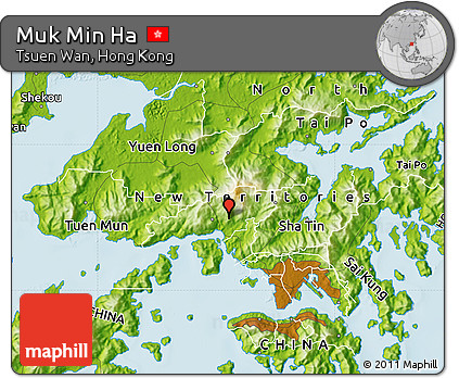 Physical Map of Muk Min Ha