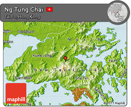Physical Map of Ng Tung Chai