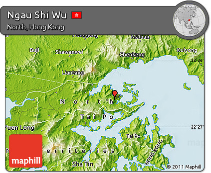 Physical Map of Ngau Shi Wu