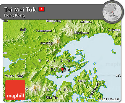 Physical Map of Tai Mei Tuk