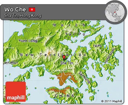 Physical Map of Wo Che