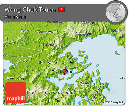Physical Map of Wong Chuk Tsuen