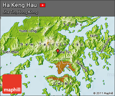 Physical Map of Ha Keng Hau