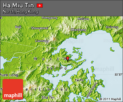 Physical Map of Ha Miu Tin
