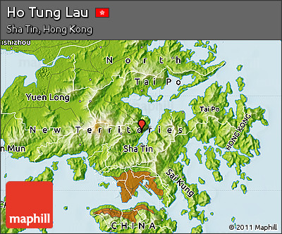 Physical Map of Ho Tung Lau