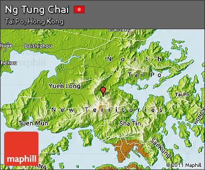 Physical Map of Ng Tung Chai