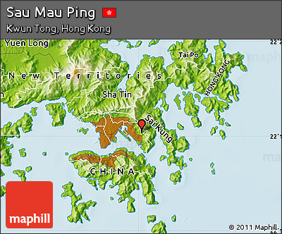 Physical Map of Sau Mau Ping