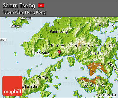 Physical Map of Sham Tseng