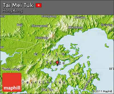 Physical Map of Tai Mei Tuk