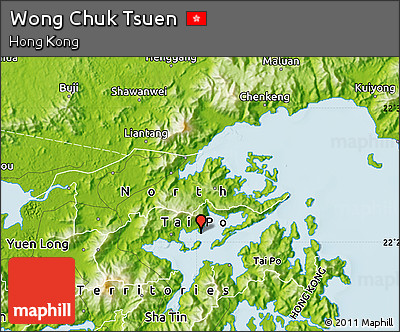 Physical Map of Wong Chuk Tsuen