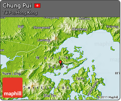 Physical Map of Chung Pui
