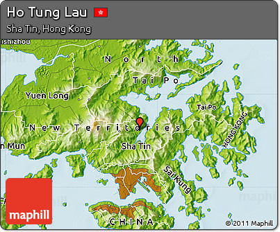 Physical Map of Ho Tung Lau