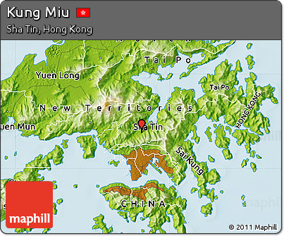 Physical Map of Kung Miu