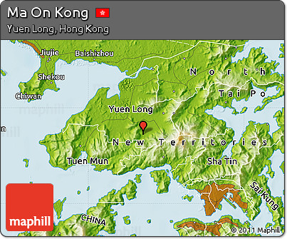 Physical Map of Ma On Kong