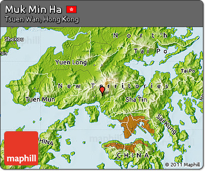 Physical Map of Muk Min Ha