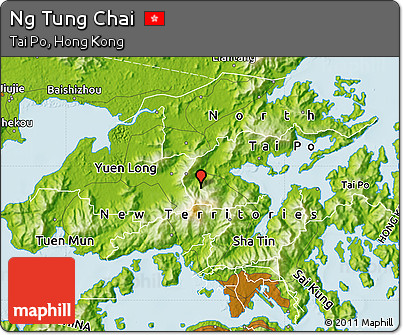 Physical Map of Ng Tung Chai