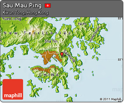 Physical Map of Sau Mau Ping