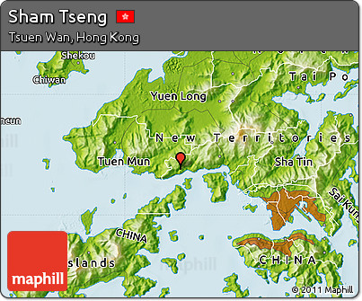 Physical Map of Sham Tseng