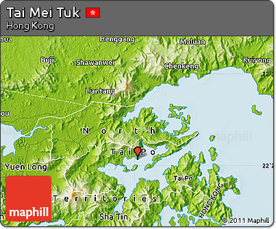 Physical Map of Tai Mei Tuk