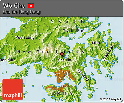 Physical Map of Wo Che