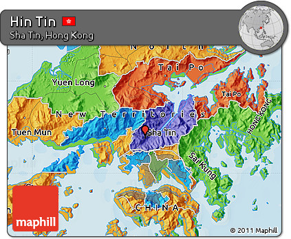 Political Map of Hin Tin