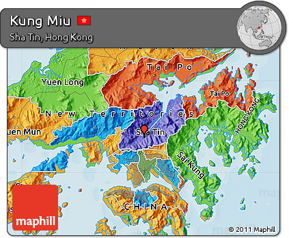 Political Map of Kung Miu