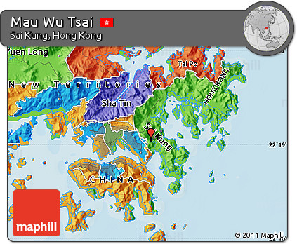 Political Map of Mau Wu Tsai