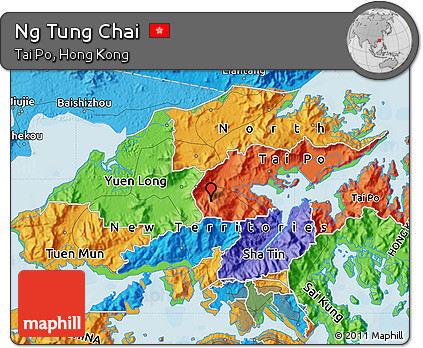 Political Map of Ng Tung Chai
