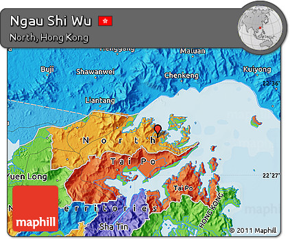 Political Map of Ngau Shi Wu