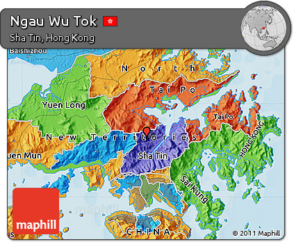 Political Map of Ngau Wu Tok