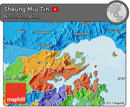 Political Map of Sheung Miu Tin