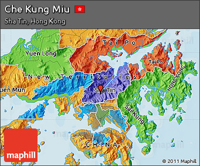 Political Map of Che Kung Miu