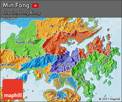 Political Map of Min Fong