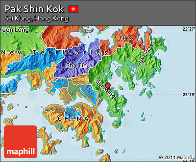 Political Map of Pak Shin Kok
