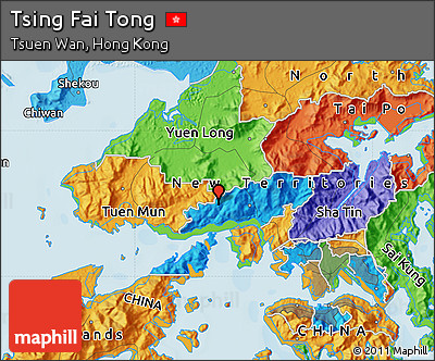 Political Map of Tsing Fai Tong