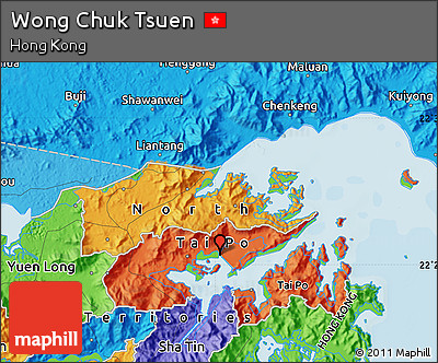 Political Map of Wong Chuk Tsuen