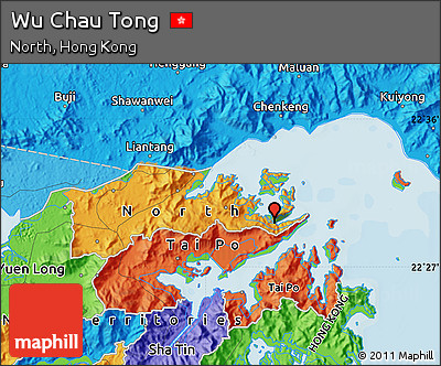 Political Map of Wu Chau Tong