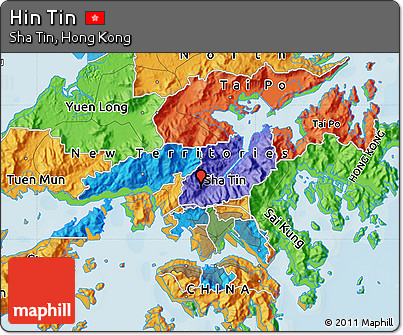 Political Map of Hin Tin