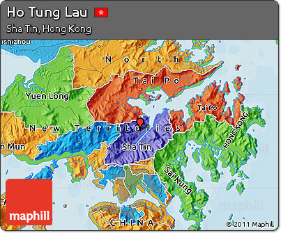 Political Map of Ho Tung Lau