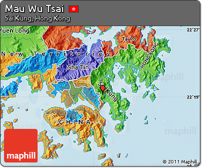 Political Map of Mau Wu Tsai