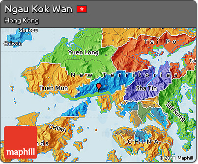 Political Map of Ngau Kok Wan