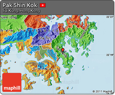 Political Map of Pak Shin Kok