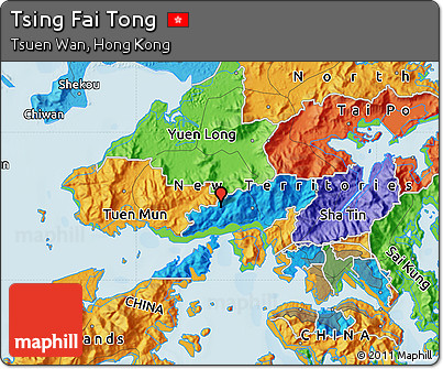 Political Map of Tsing Fai Tong