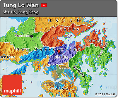 Political Map of Tung Lo Wan