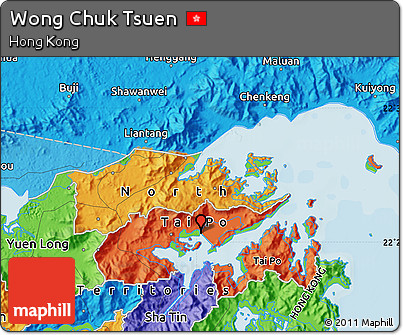 Political Map of Wong Chuk Tsuen