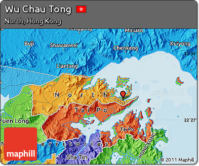 Political Map of Wu Chau Tong