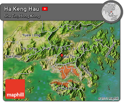 Satellite Map of Ha Keng Hau