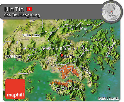 Satellite Map of Hin Tin