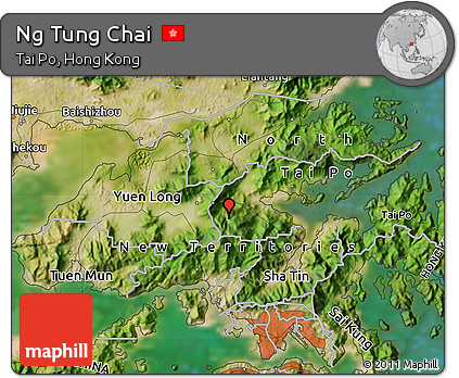 Satellite Map of Ng Tung Chai