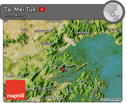 Satellite Map of Tai Mei Tuk